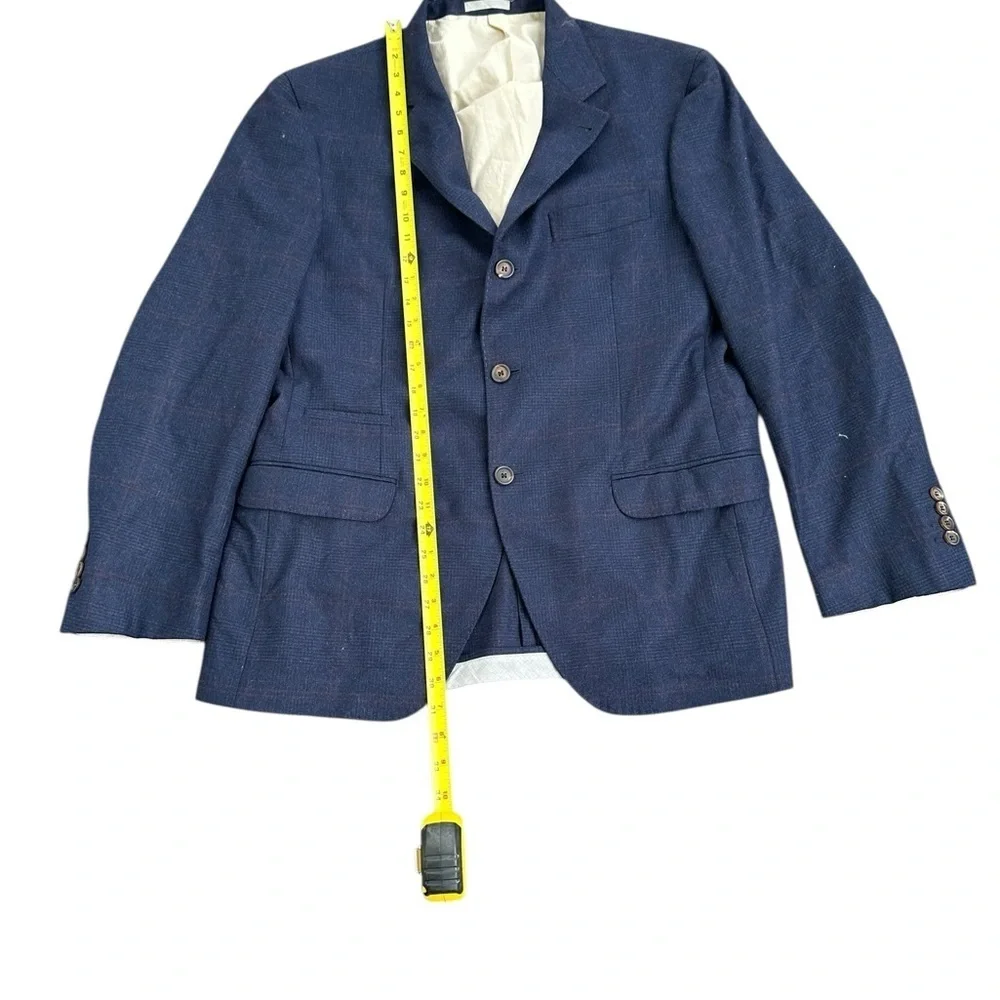 Brunello Cucinelli Blue Sport Coat with Notch Lapel, pre-owned